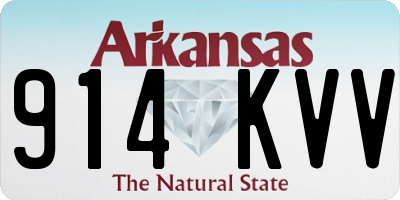 AR license plate 914KVV