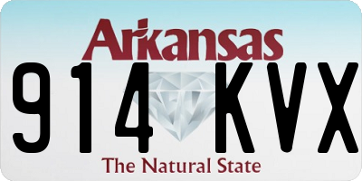AR license plate 914KVX