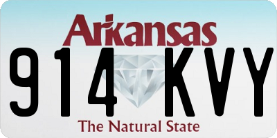 AR license plate 914KVY