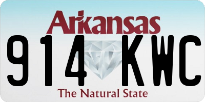 AR license plate 914KWC