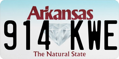 AR license plate 914KWE