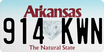 AR license plate 914KWN