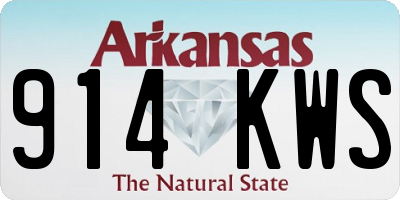 AR license plate 914KWS