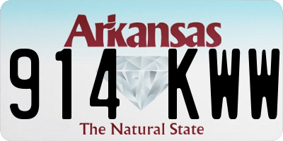 AR license plate 914KWW