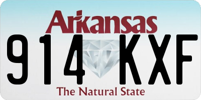 AR license plate 914KXF