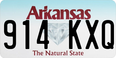 AR license plate 914KXQ