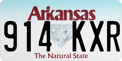 AR license plate 914KXR