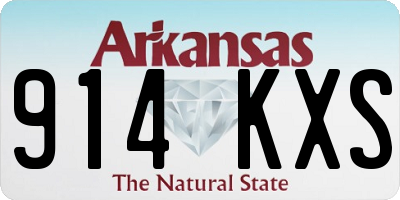 AR license plate 914KXS