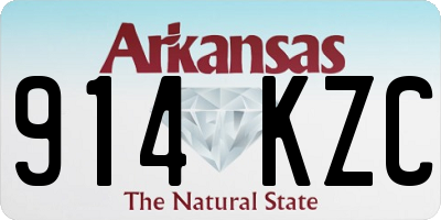 AR license plate 914KZC