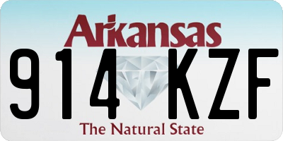 AR license plate 914KZF