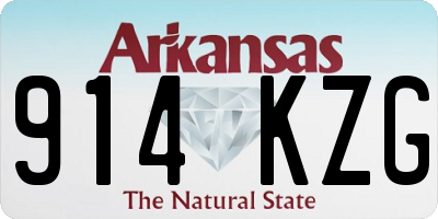 AR license plate 914KZG