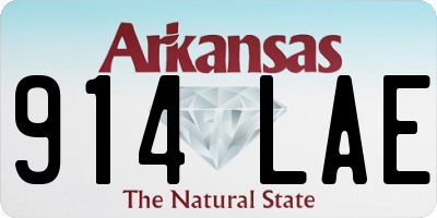 AR license plate 914LAE