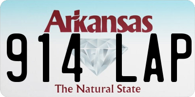 AR license plate 914LAP