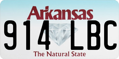 AR license plate 914LBC
