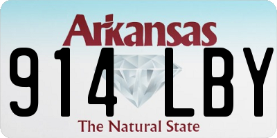 AR license plate 914LBY