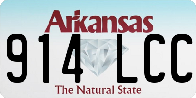 AR license plate 914LCC