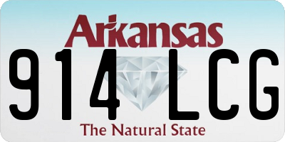 AR license plate 914LCG