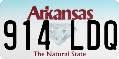 AR license plate 914LDQ