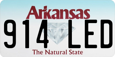 AR license plate 914LED