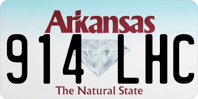 AR license plate 914LHC