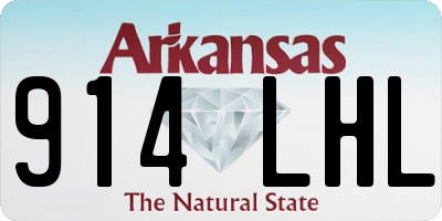 AR license plate 914LHL