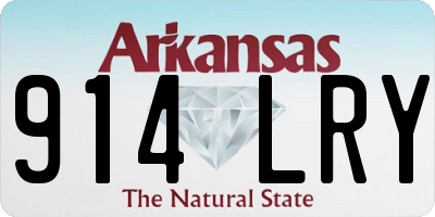 AR license plate 914LRY