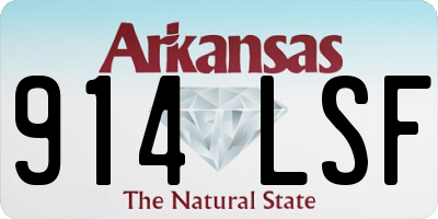 AR license plate 914LSF