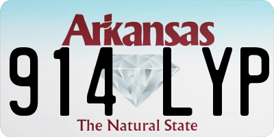 AR license plate 914LYP