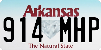 AR license plate 914MHP