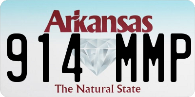 AR license plate 914MMP
