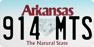 AR license plate 914MTS