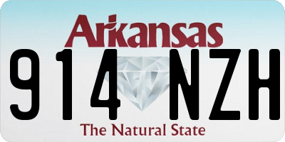 AR license plate 914NZH