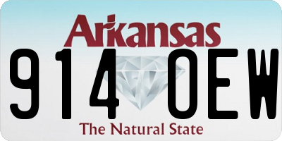 AR license plate 914OEW