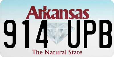 AR license plate 914UPB