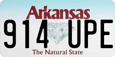 AR license plate 914UPE