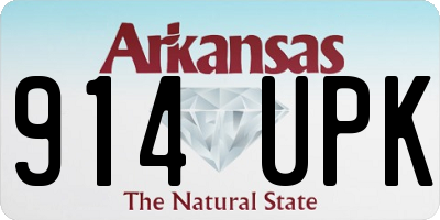 AR license plate 914UPK