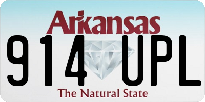AR license plate 914UPL