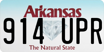 AR license plate 914UPR