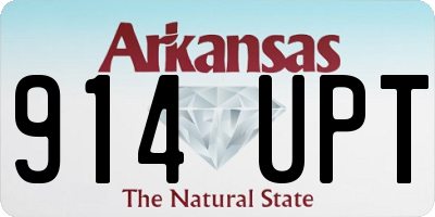 AR license plate 914UPT