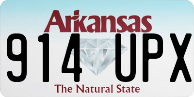 AR license plate 914UPX