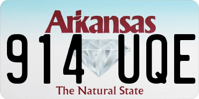 AR license plate 914UQE