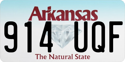 AR license plate 914UQF
