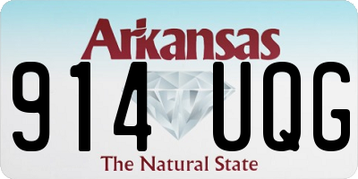 AR license plate 914UQG