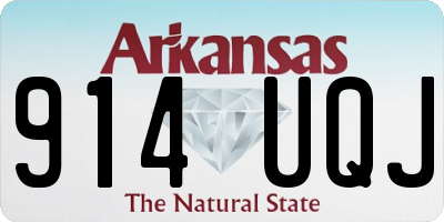 AR license plate 914UQJ