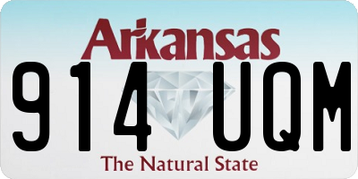 AR license plate 914UQM