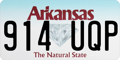 AR license plate 914UQP