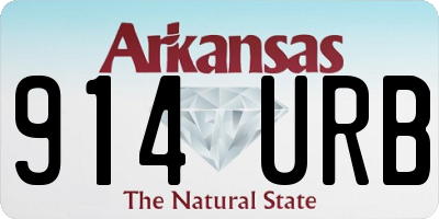 AR license plate 914URB