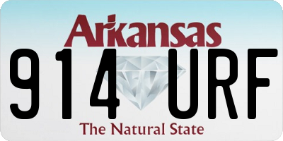 AR license plate 914URF