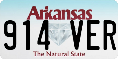 AR license plate 914VER