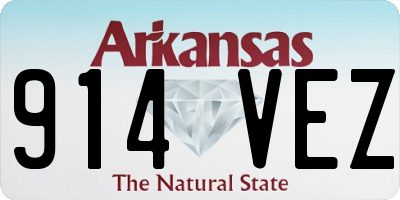 AR license plate 914VEZ